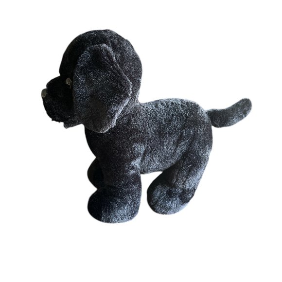 BUILD A BEAR WORKSHOP Black Dog PROMISE PETS 15" Black Labrador No Collar **READ - Picture 8 of 15